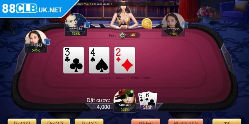Xì Tố 88CLB Hành Trình Khám Phá Thế Giới Bài Bạc Hấp Dẫn 3 Sử dụng Bluff khôn ngoan